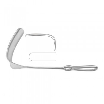 Doyen-Stille Retractor Stainless Steel, 26 cm - 10 1/4" Blade Size 97 x 31 mm